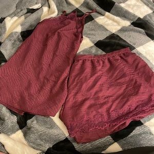 Purple sleep Set from Victoria Secret size Large